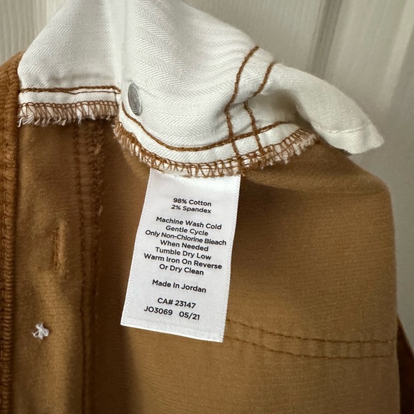 Talbots STRETCH CORDUROY STRAIGHT LEG PANTS - Picture 6 of 9